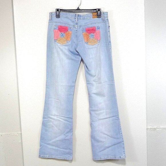 TYTE JEANS SIZE 7 LOW RISE FLARE JEANS - Picture 1 of 10